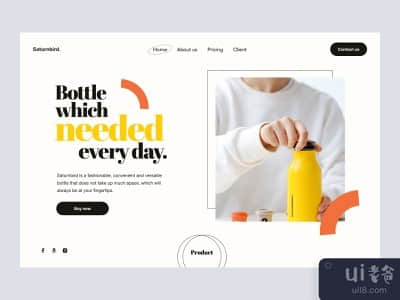 Saturnbird主页设计(Saturnbird home page design)