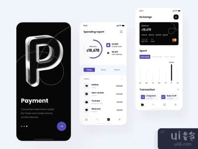 付款移动应用程序的设计(The Payment mobile app design)
