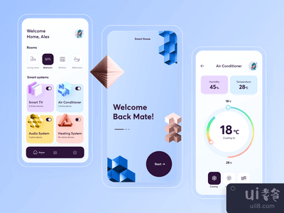 智能屋 // 移动应用程序(Smart House // Mobile App)