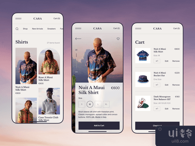 时尚商店移动版(Fashion Store Mobile Version)