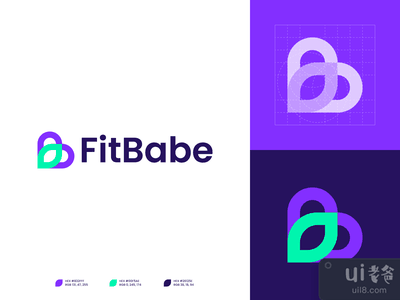 FitBabe | 标志版本1(FitBabe | Logo version 1)