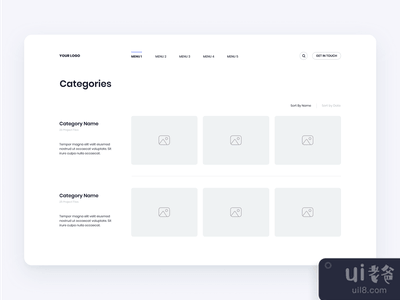 分类 布局(Categories Layout)