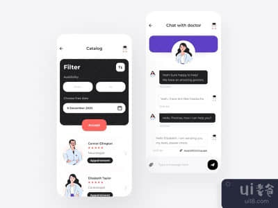 医生的移动屏幕(The Doc mobile screens)