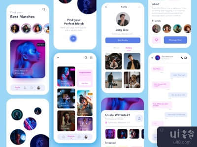 匹配器应用概念(Match Maker App Concept)