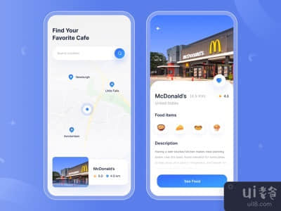 寻找餐厅的应用程序(Restaurant finding app)
