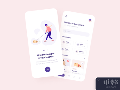 宠物领养应用程序(Pet Adoption App)