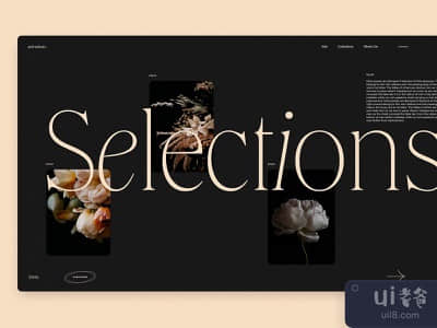 艺术博客选择页面(Art Blog Selection Page)