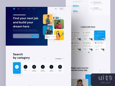 空缺--登陆页面的职位搜索器(Vacancy - landing page job finder)