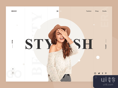 时尚网页设计(Fashion Web Design)