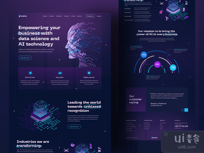 数据科学着陆页(Data Science Landing Page)