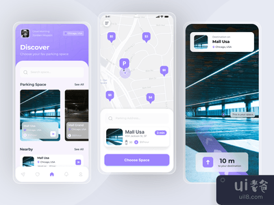 Parko App - 移动停车应用(Parko App - Mobile Parking App)