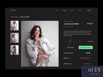 产品页面的黑暗模式(Product page dark mode)