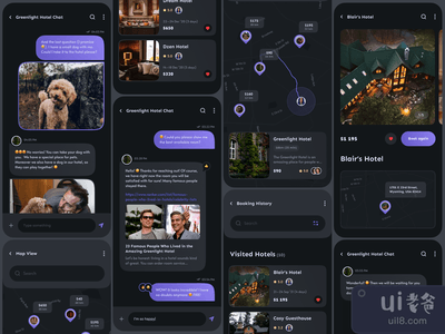 定位酒店的移动应用程序(Mobile app for locating hotels)