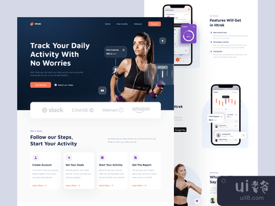 Healthy Track ?️♀️ - Landingpage(Healthy Track ?️‍♀️ - Landingpage)
