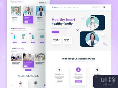 医疗着陆页(Medical Landing Page)