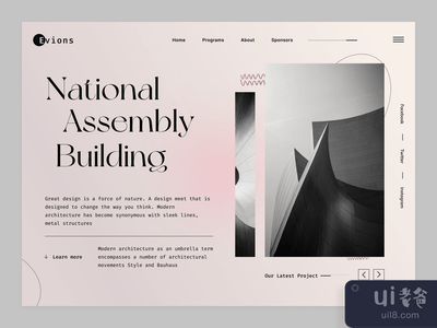 建筑目录 - 网站概念(Building Catalog - Website concept)