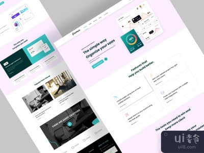 Softech应用程序的网页设计(Softech App Web Page Design)