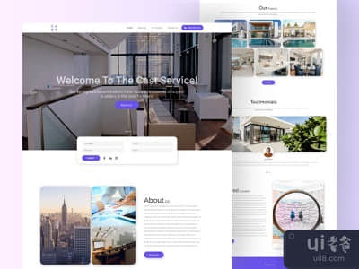 着陆页 uiux(Landing page uiux)