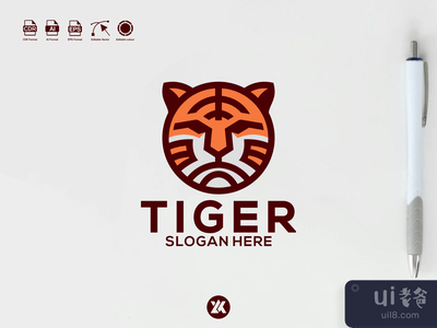 老虎标志(Tiger logo)