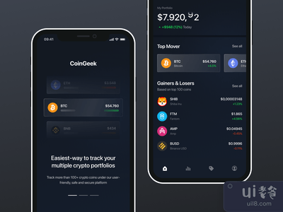 CoinGeek - 加密货币钱包应用程序(CoinGeek - Cryptocurrency Wallet App)