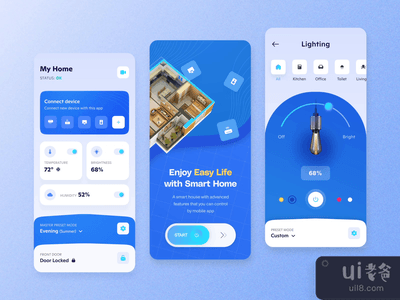 智能家居移动应用(Smart Home mobile app)
