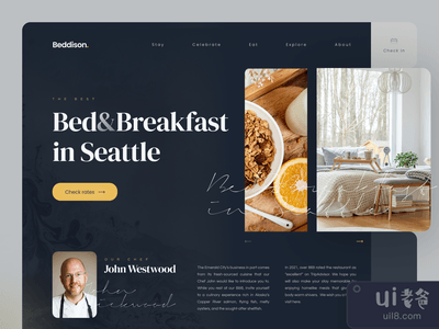 床位和早餐网站(Bed and Breakfast site)