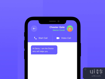 微互动的自我隔离应用(Micro Interaction Self Isolation App)