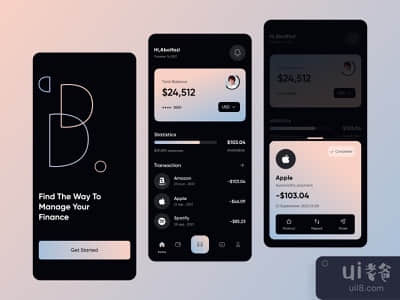 金融：移动应用(finance: mobile app)