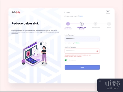 钱包 - 登记表(Wallet - Registration form)