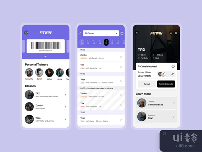 ?健身会员应用(? Fitness Membership app)