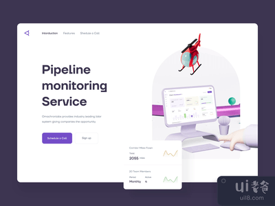 用于管道监测服务的移动和网络应用(Mobile & Web apps for pipeline monitoring service)