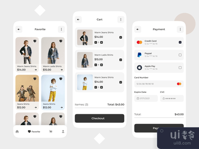 电子商务儿童商店(E-commerce Kids Store)