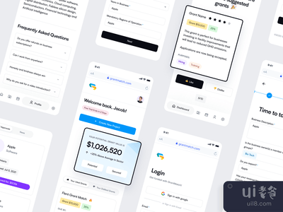 移动响应。GrantMatch(Mobile Responsive: GrantMatch)