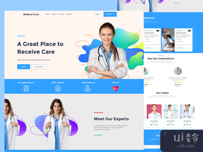 医疗核心--医疗着陆页(Medical Core- Medical landing page)