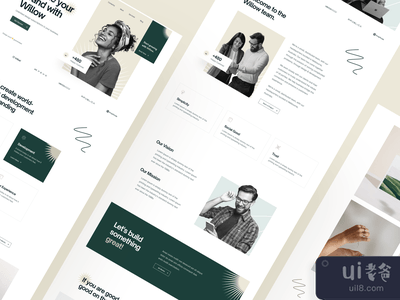 着陆。柳树机构模板(Landing: Willow Agency Template)