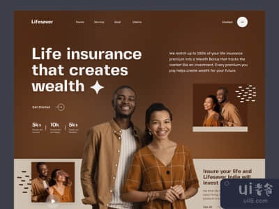 保险机构网站(Insurance Agency Website)