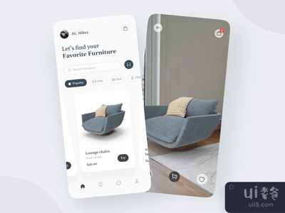 家具移动应用(Furniture Mobile App)