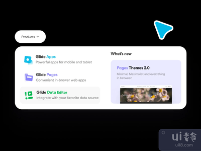 产品下拉动画(Products Dropdown Animation)