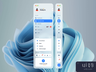 侧边栏导航(Sidebar Navigation)