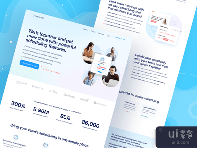 Appointlet。SaaS网站着陆页(现场)(Appointlet: SaaS Website Landing Page (Live))