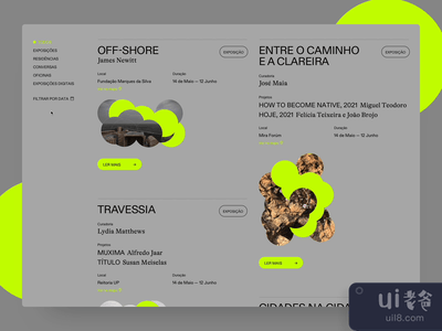 2021年波尔图摄影双年展 - 日历(Porto Photography Bienal 2021 - Calendar)