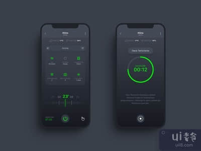 Homewhiz智能家居应用程序 - 空调(Homewhiz Smart Home App - Air Conditioner)