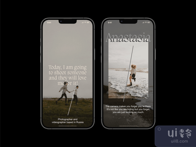 Serova Lisa - 个人作品集 | 移动版(Serova Lisa - Personal portfolio | Mobile Version)