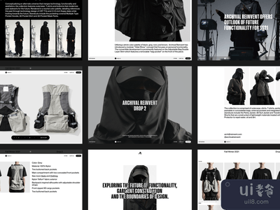 档案重塑｜电子商务重新设计概念(Archival Reinvent | E-commerce Redesign Concept)