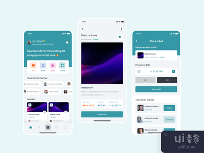 Fargoy - NFT移动应用程序(Fargoy - NFT Mobile App)