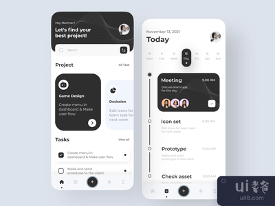 任务管理应用程序的概念 ?(Task Management App Concept ?)
