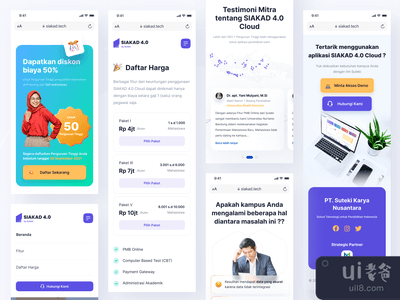SIAKAD 4.0云计算响应式(SIAKAD 4.0 Cloud Responsive)