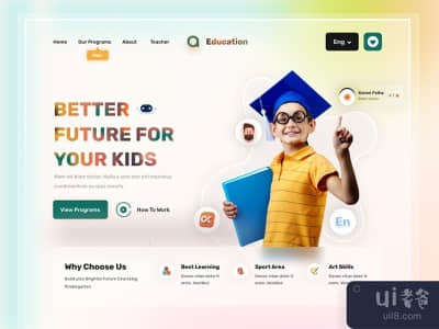 教育网站设计(Educational Website Design)