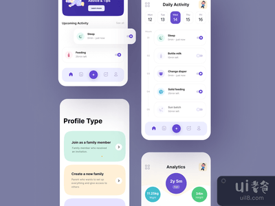 婴儿追踪器应用程序(Baby tracker app)