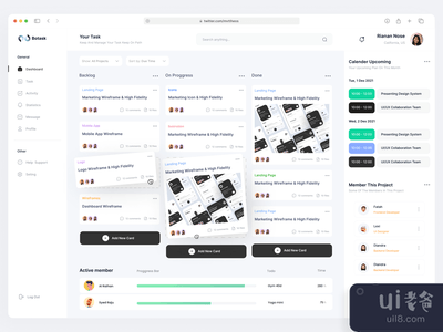 任务管理仪表板概念 ?(Task Management Dashboard Concept ?)